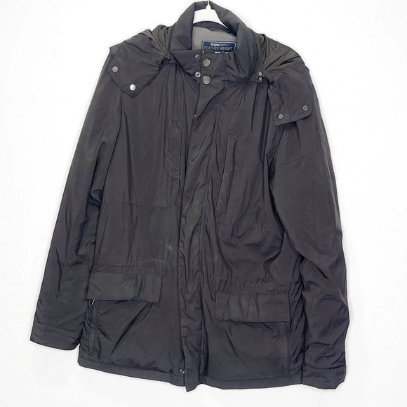 Zegna Sport Featherweight Thermore Full Zip Insulated Cappuccino Jacket Large - Picture 1 of 13